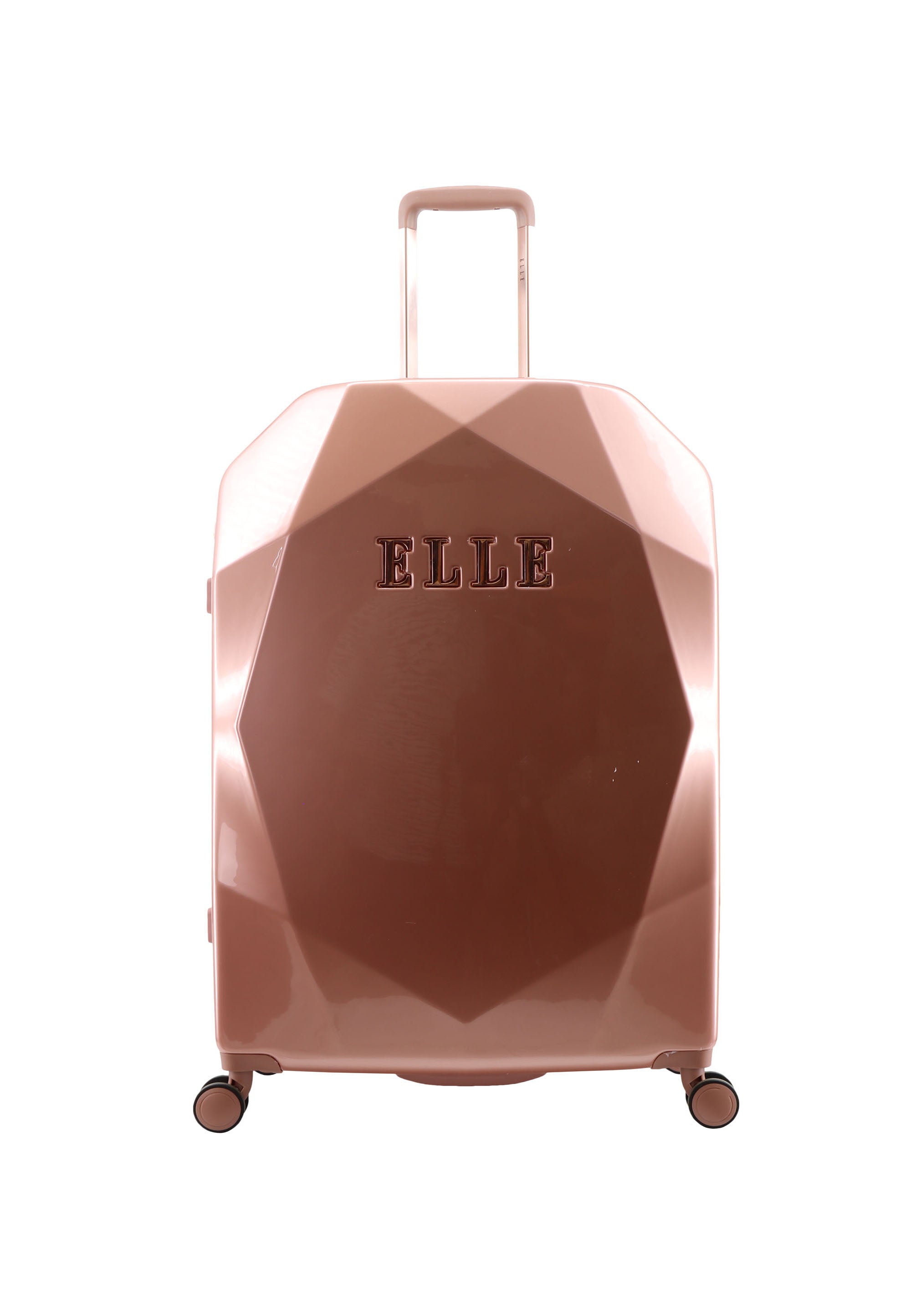ELLE Diamond 56.5/67/76.5 cm reiskofferset - Pink