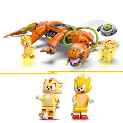 LEGO Sonic 77003 Super Shadow mot Biolizard