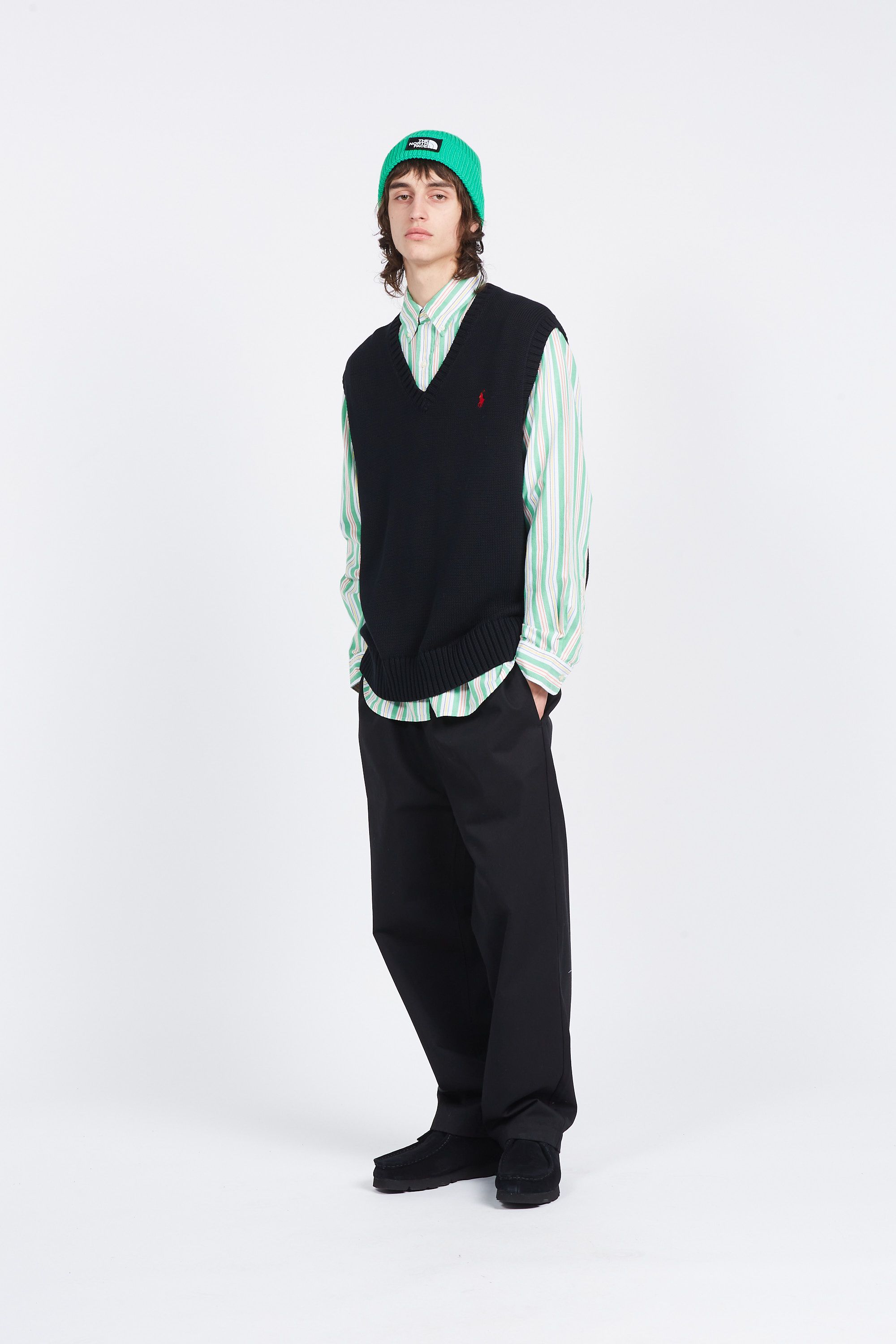 POLO RALPH LAUREN Pull 21/2 COTTON Noir