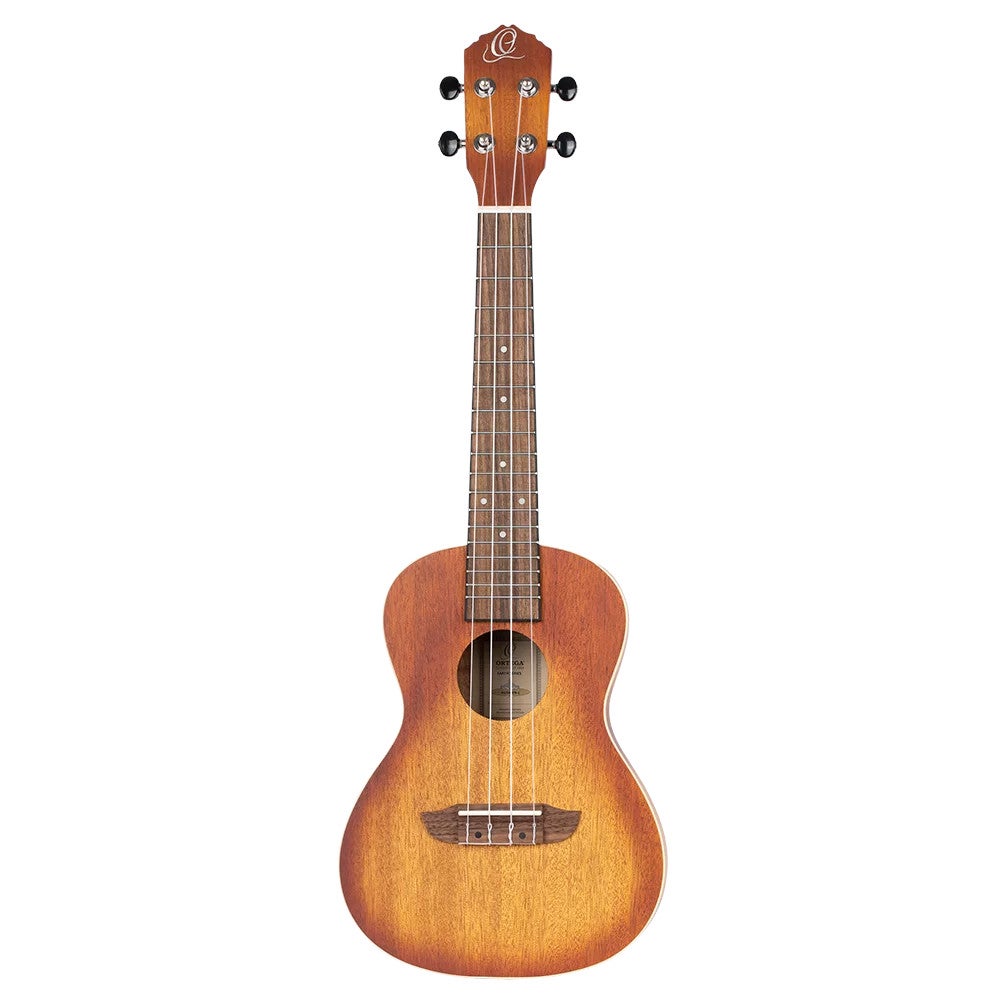 Ortega RUDAWN-L Earth Series Concert Size Ukulele Dawn Sunburst linkshandige concert ukelele