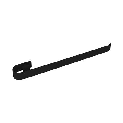 Eastbrook Tunstall handdoekhouder voor radiator 60cm zwart mat