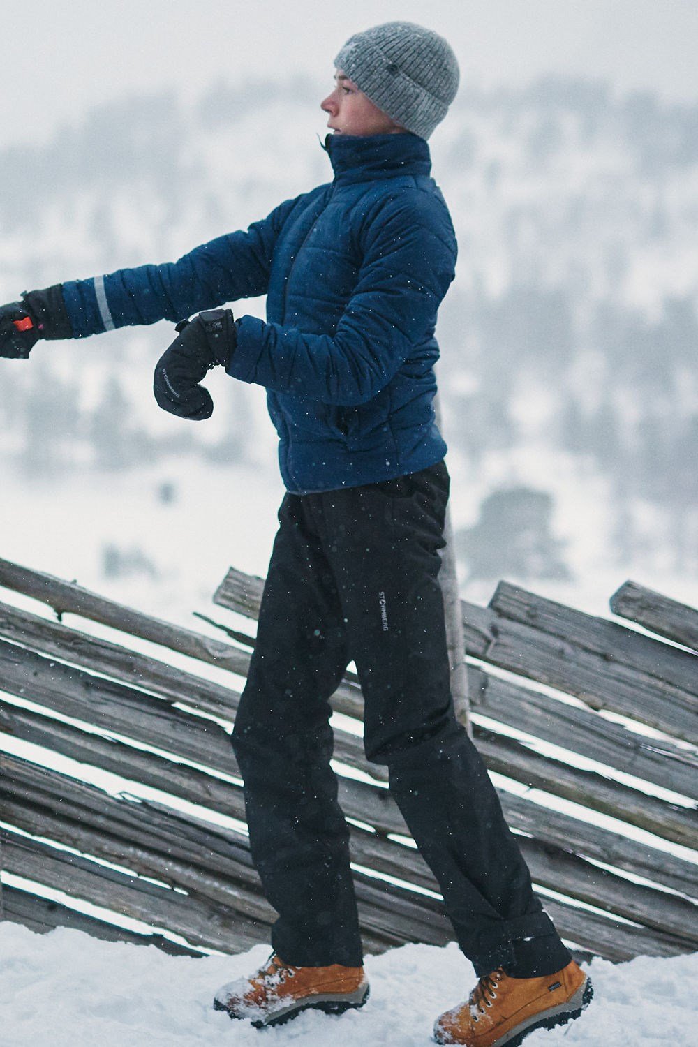Stormberg Geilo vattert bukse barn 8-14