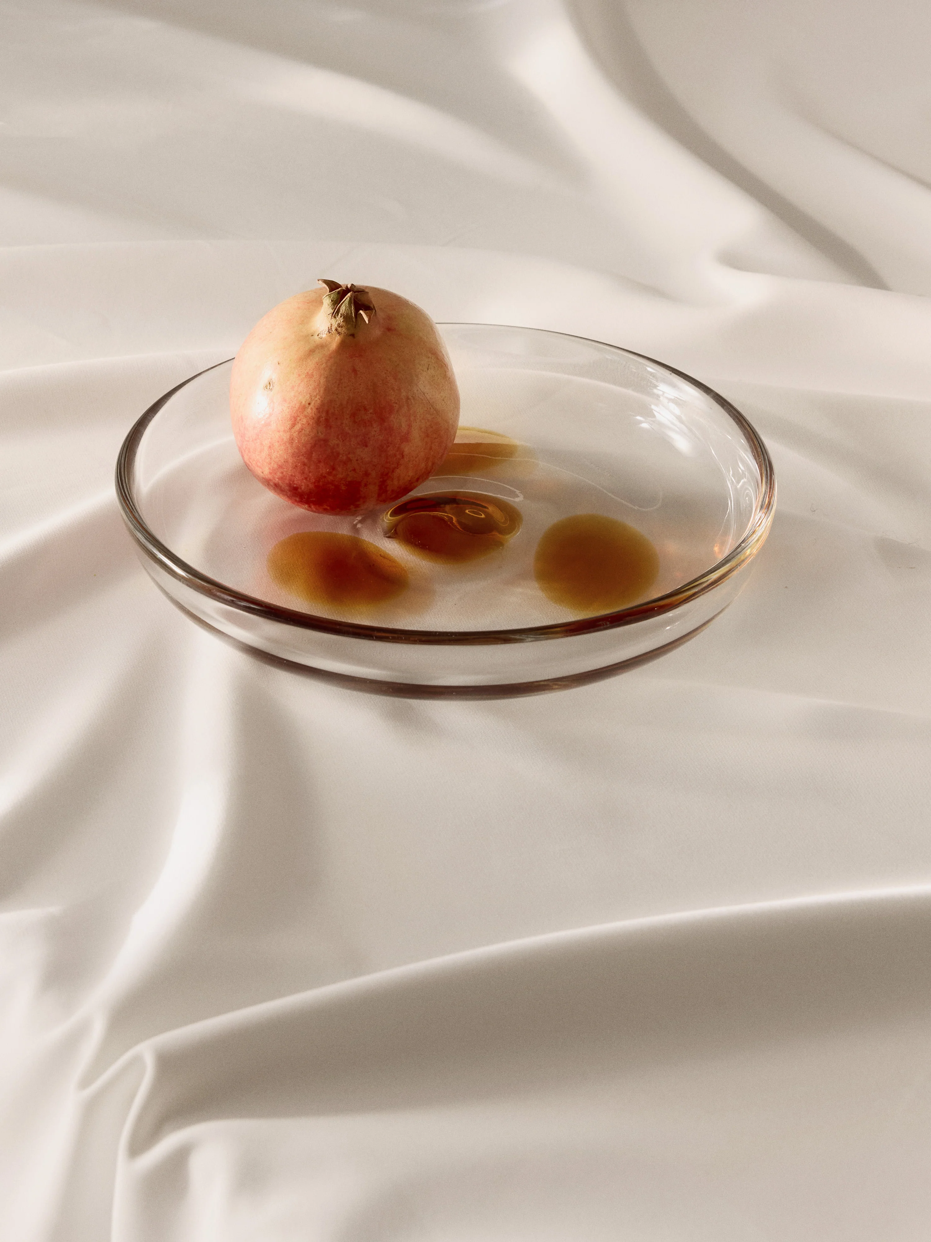 Decoratieve glazen schaal Aurum