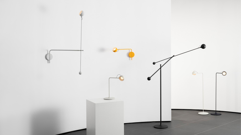 Artemide IXA wandlamp small LED grijs