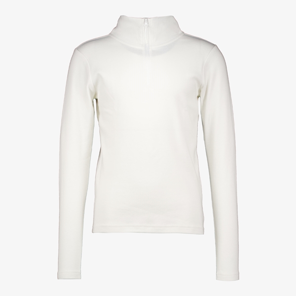 Mountain Peak kinder skipully met rits ecru