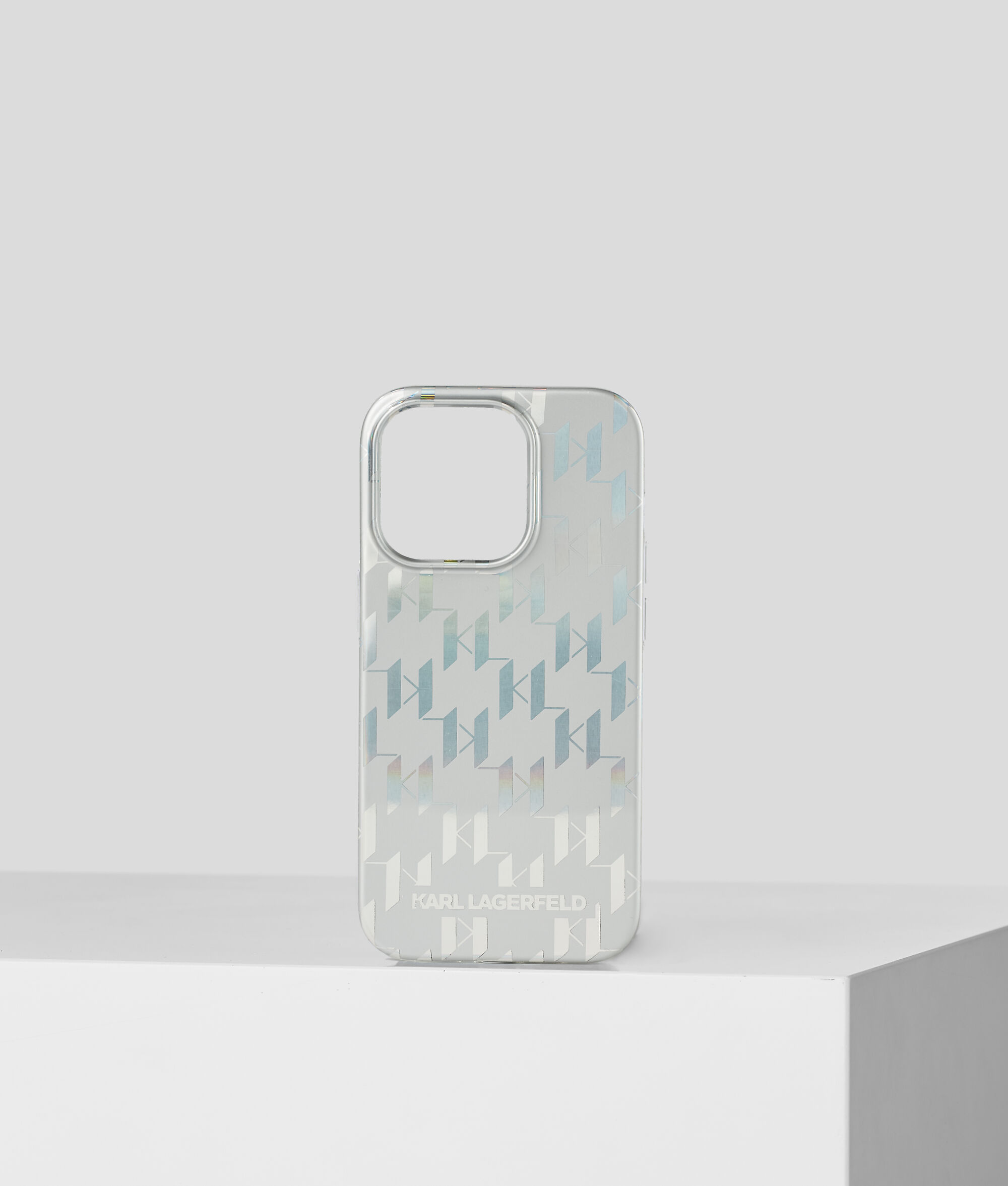 Coque Karl Monogram irisée pour iPhone 13 Pro Max