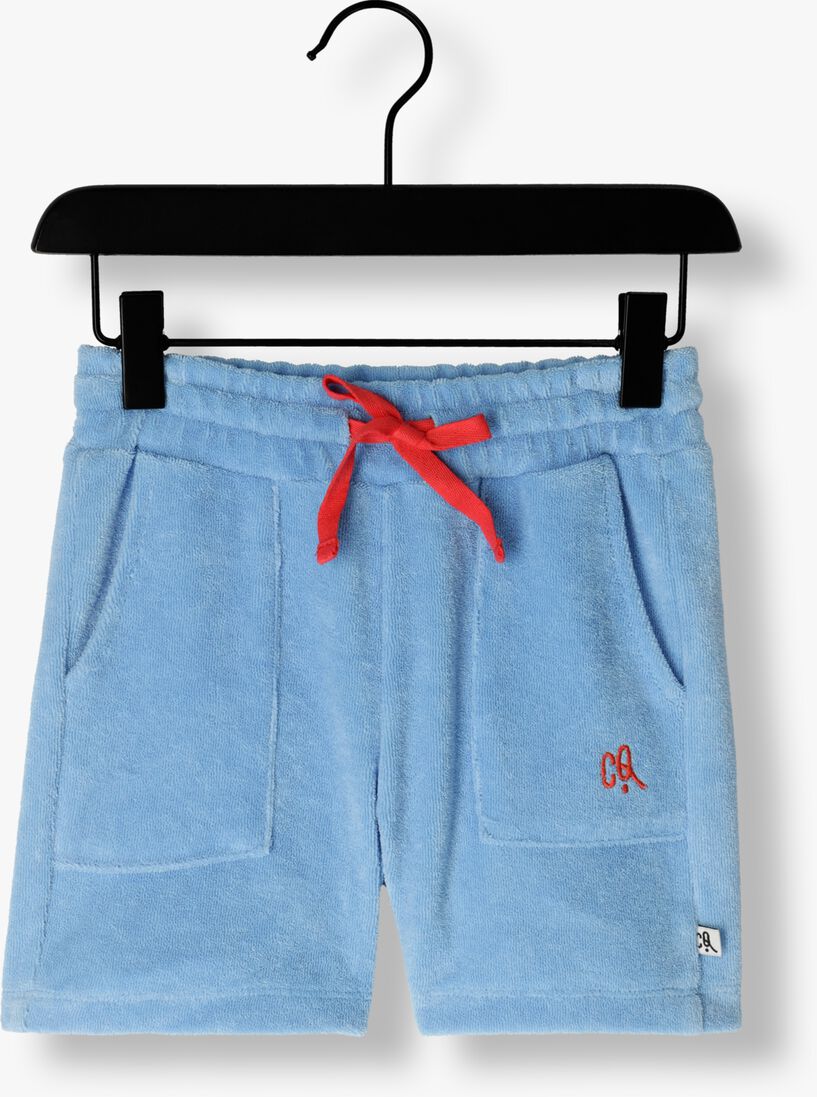 CARLIJNQ blauwe carlijnq korte broek basic - shorts loose fit