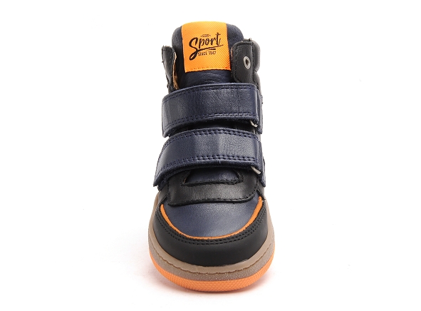 Gbb boots bottine enfant odafi bleu