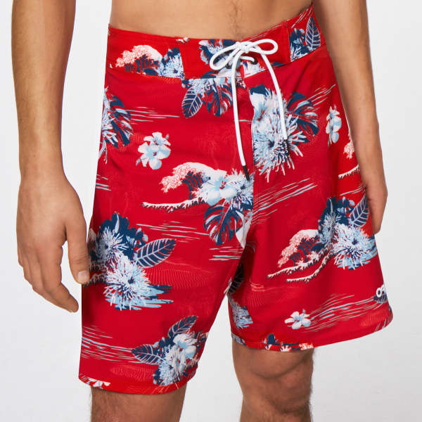 Boardshort OAKLEY TROPICAL BLOOM 18 BOARDSHORT REDLINE HAWAI