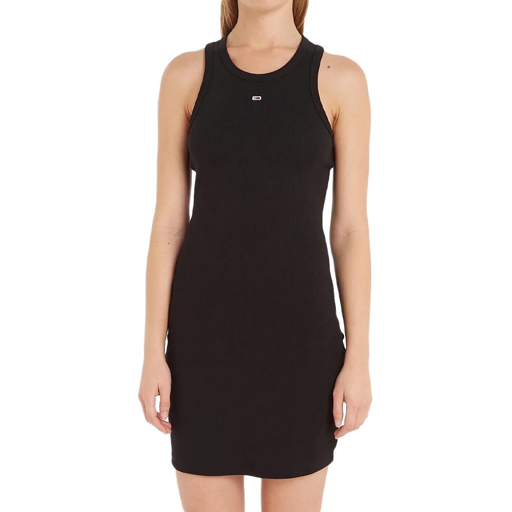 Tommy Hilfiger Robe Noire Femme Tommy Hilfiger Essential