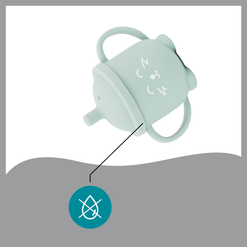 Tasse à paille en silicone ISY CUP - BABYMOOV