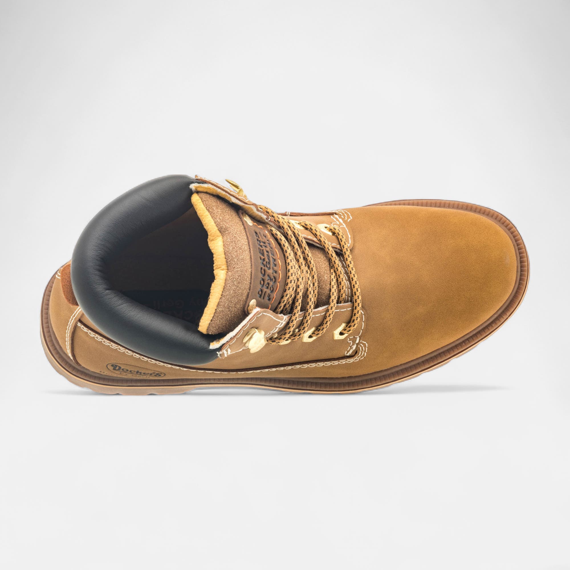 Bottines à lacets Femme camel