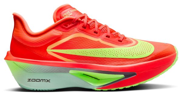 Chaussures Running Nike Zoom Fly 6 Rouge/Vert Femme