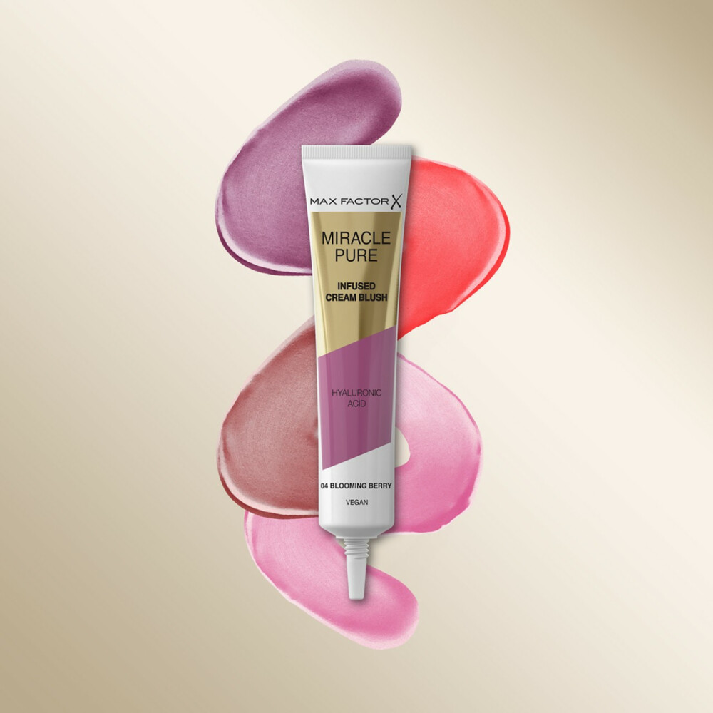 Max Factor Miracle Pure Infused Cream Blush 004 Blooming Berry15 ml