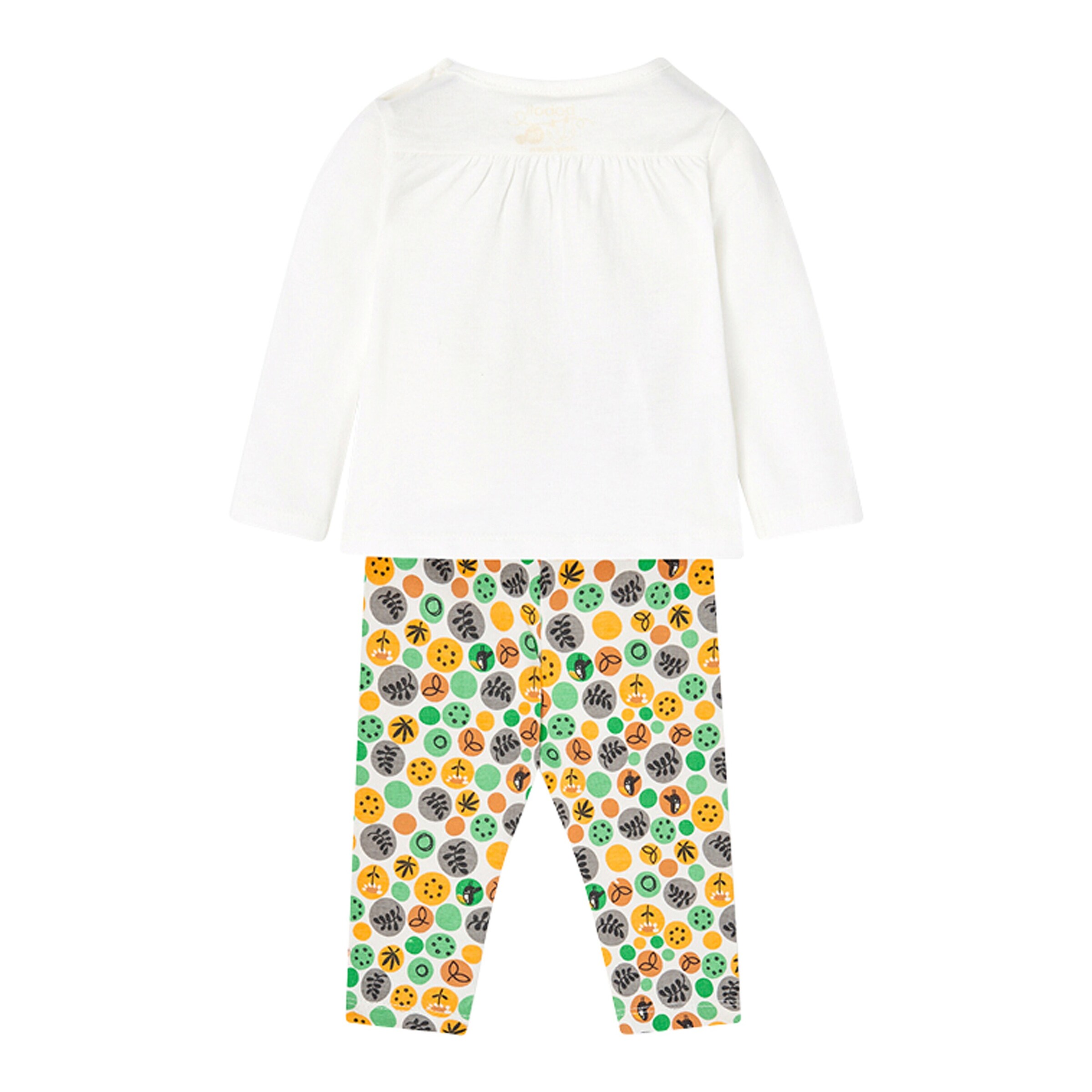 BOBOLI 2-tlg. Set Shirt langarm und Leggings Beautiful moments