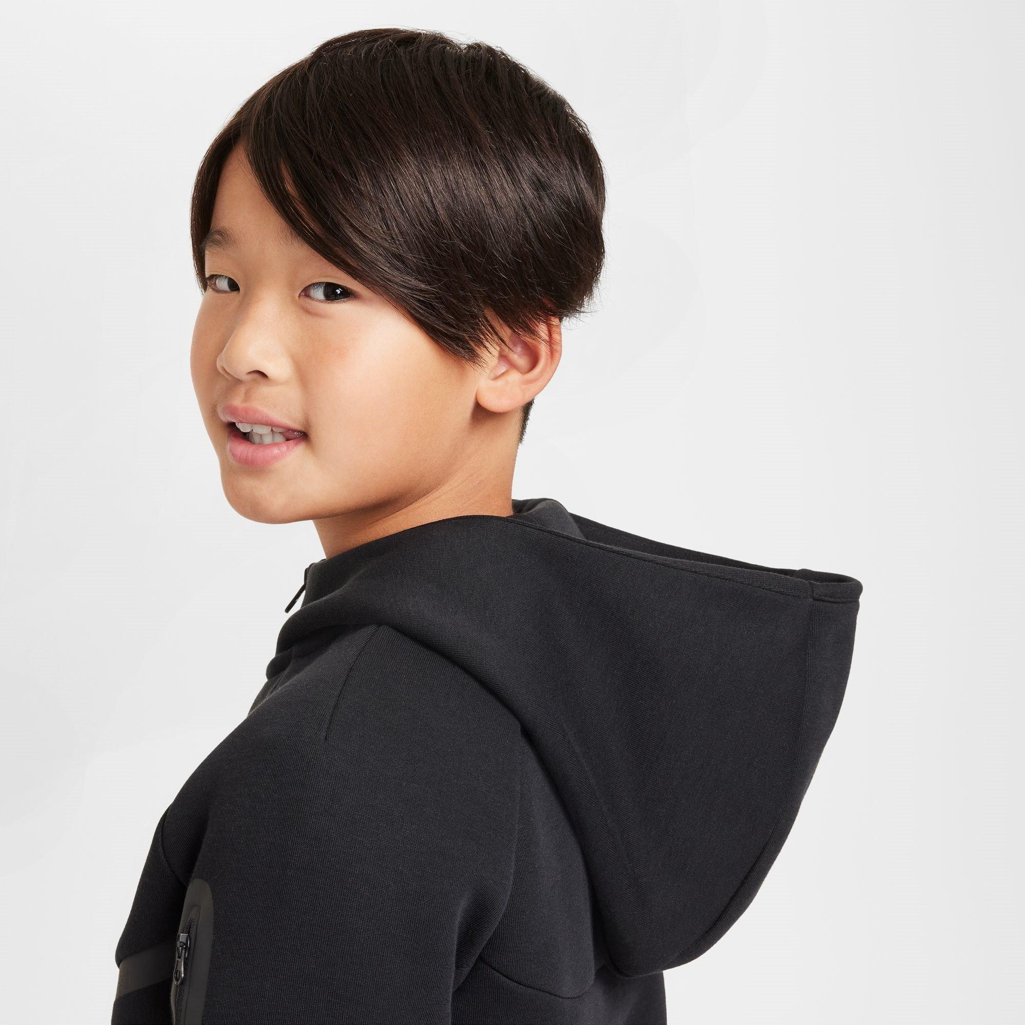 Nike Sportswear Tech Fleece Big Kids Full Zip Hoodie