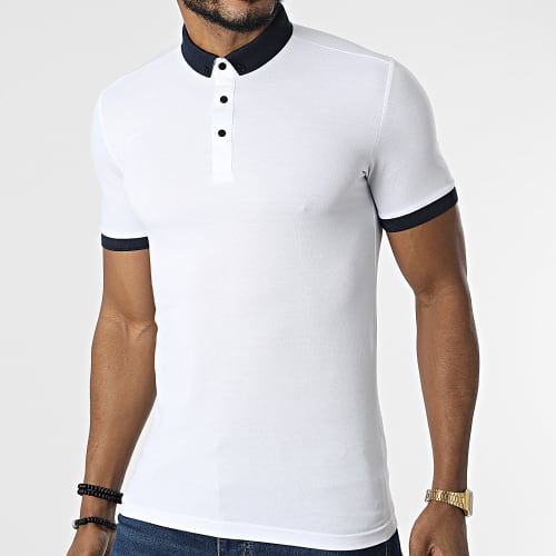 Polo Manches Courtes 1058 Blanc
