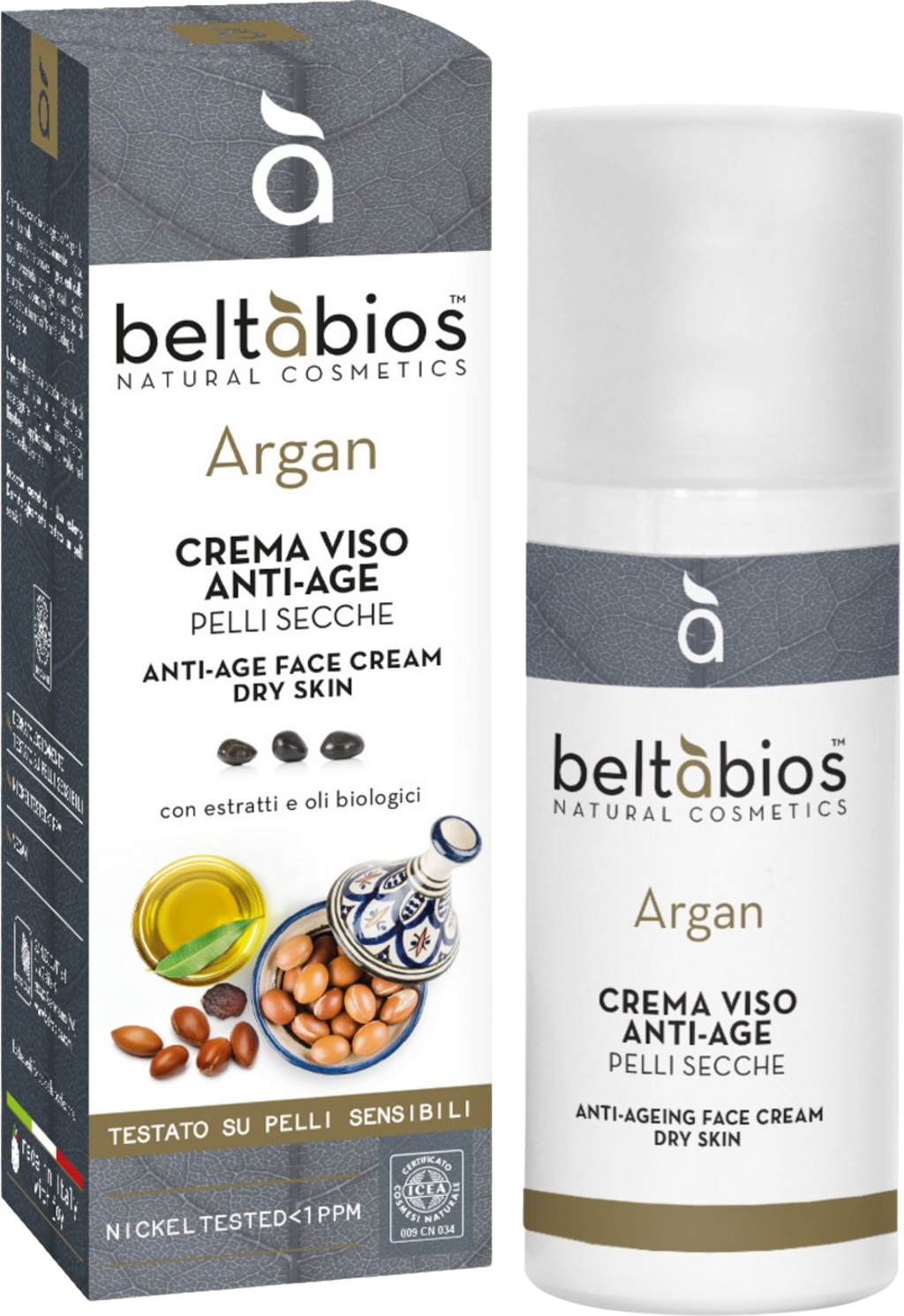 beltàbios  Argan Anti-Age Face Cream, 50 ml