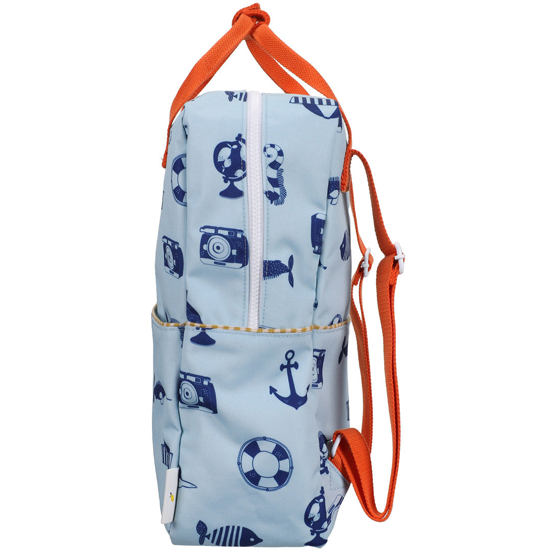sticky lemon rugzak special edition - zissou blue - 38 cm
