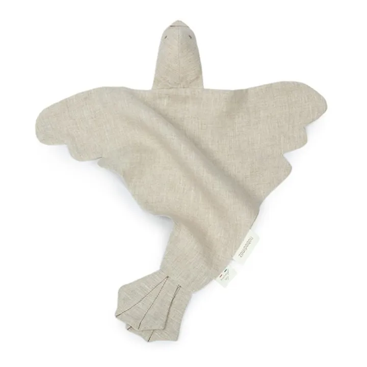 Nobodinoz Doudou lange Oiseau - Lin Français | Grège