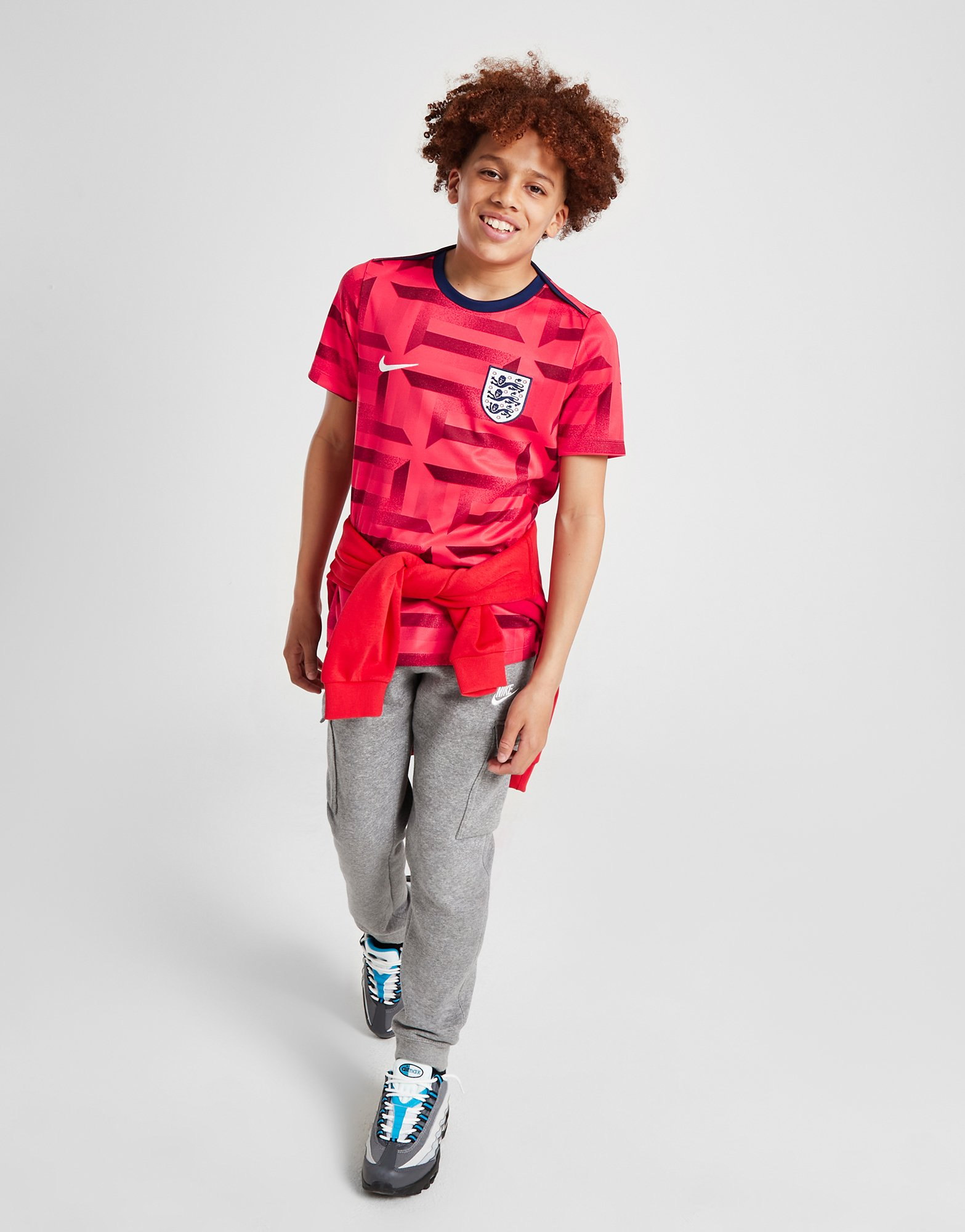 Nike Maillot d'Avant Match Angleterre Junior