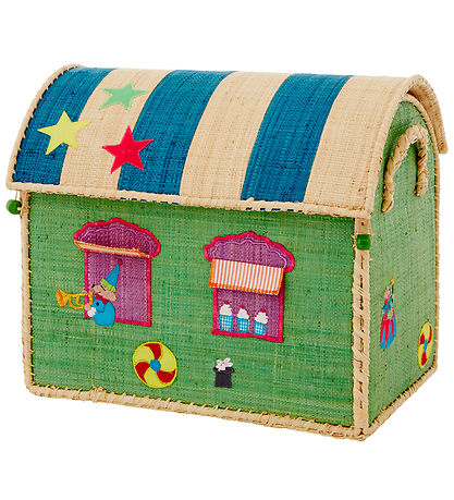 Rice Opbevaringskurve - Raffia - 3 stk. - Circus