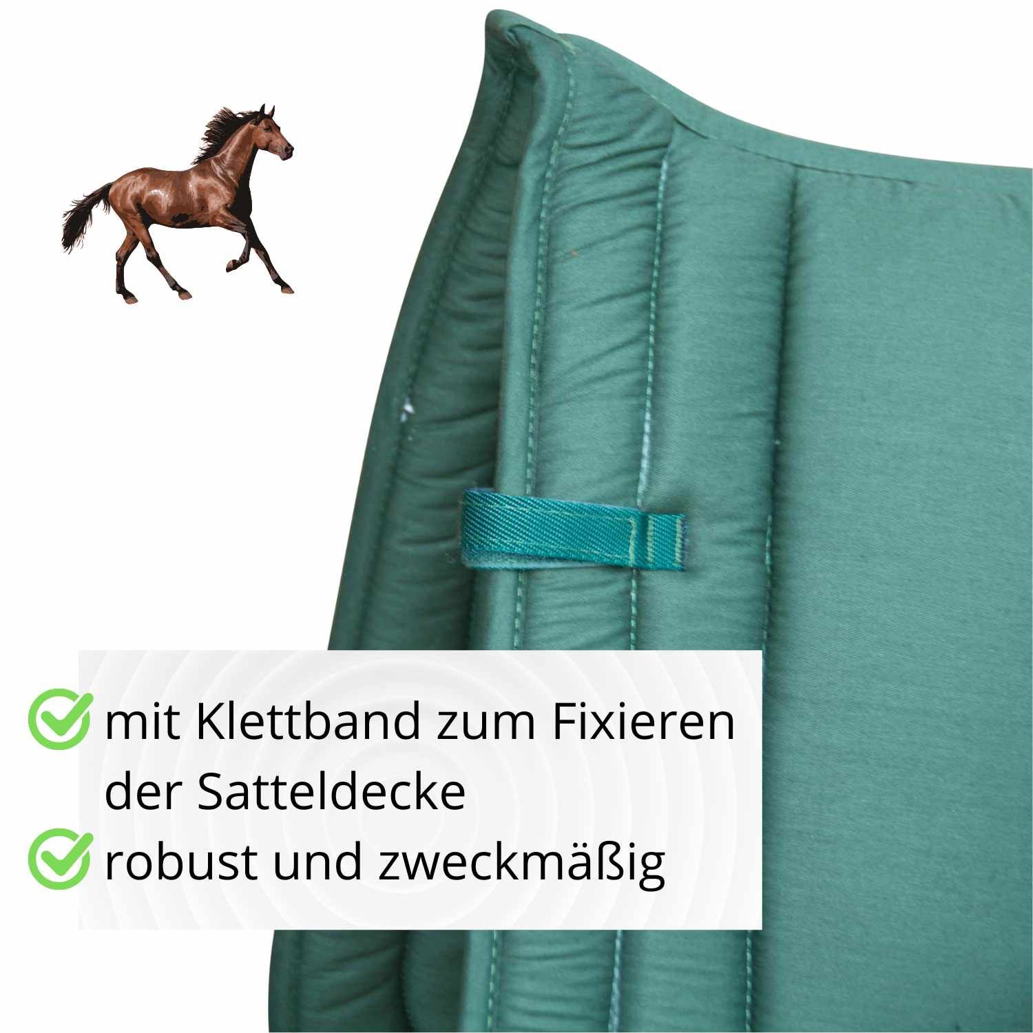 AMKA Stocksatteldecke