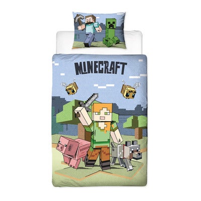 Minecraft Sengesett 150x210 cm