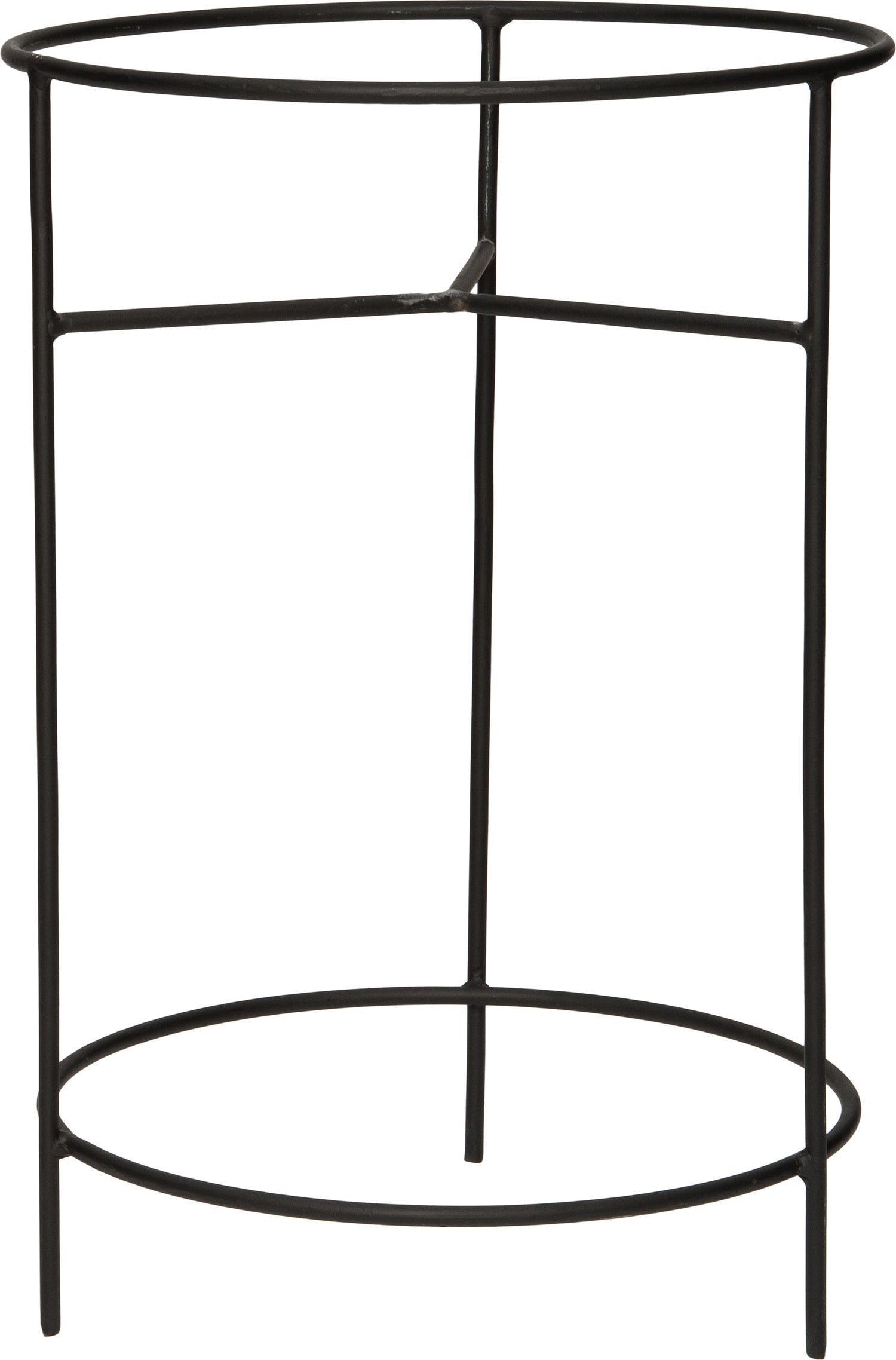 Intratuin plantenstandaard zwart D 42 H 62 cm