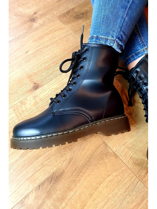 Bottines noires ' Constance '