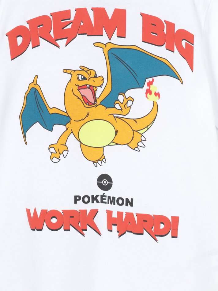 Conjunto de pijama curto estampado Pokémon™ - Branco
