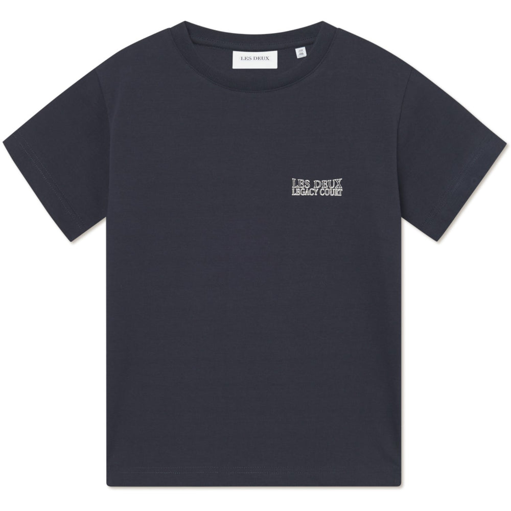 Køb Les Deux Kids Dark Navy Atlas T-Shirt