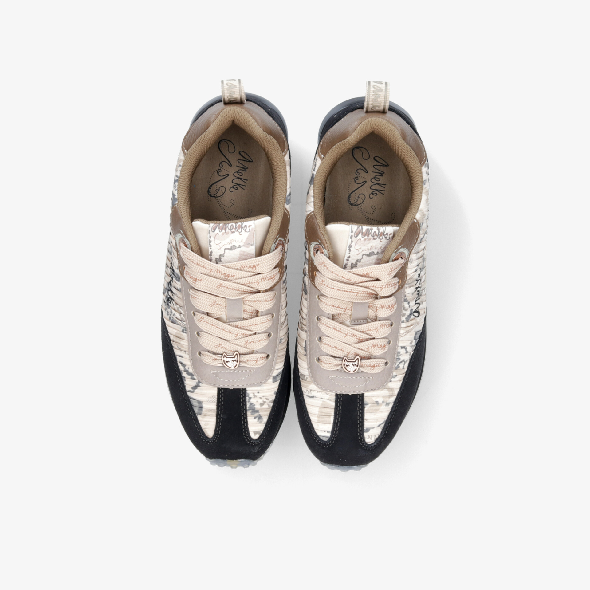 anekke NEW YORK 413 Damen Sneaker Low beige