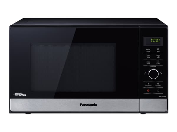 Panasonic NN-SD28 - Mikrobølgeovn - 23 liter - 1000 W - rustfritt stål / svart