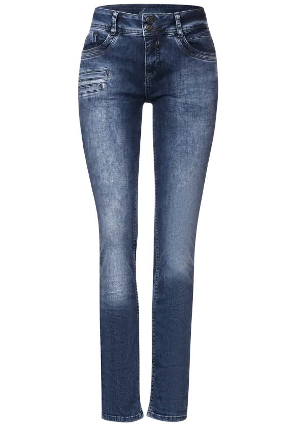 Casual Fit Jeans - heavy indigo wash
