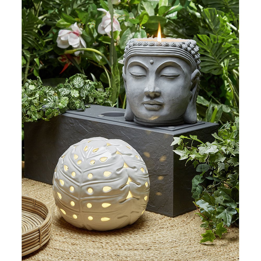 Bougie Bouddha senteur citron