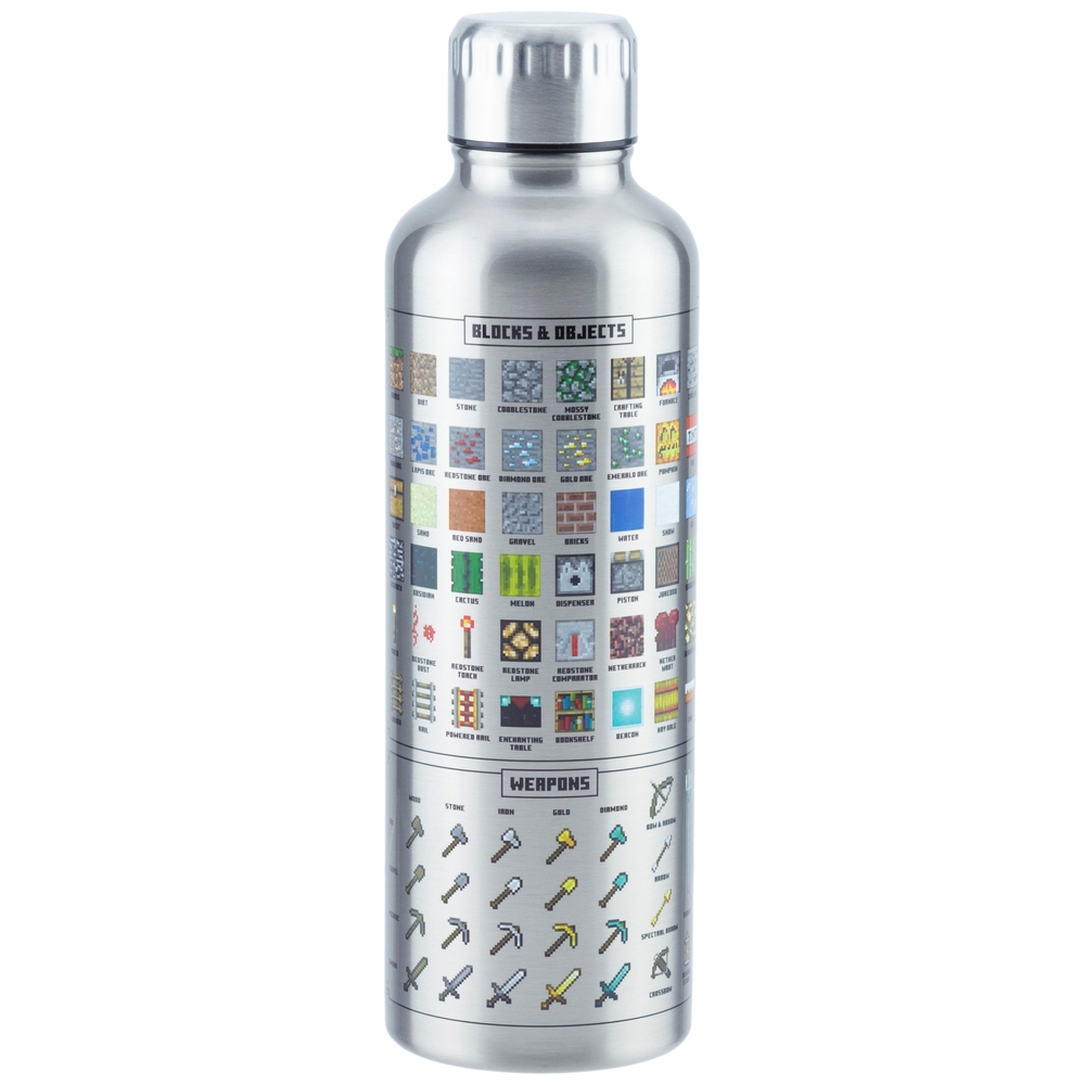 Minecraft-Metall-Wasserflasche