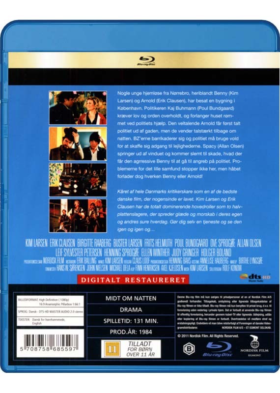 Midt Om Natten (Blu-Ray)