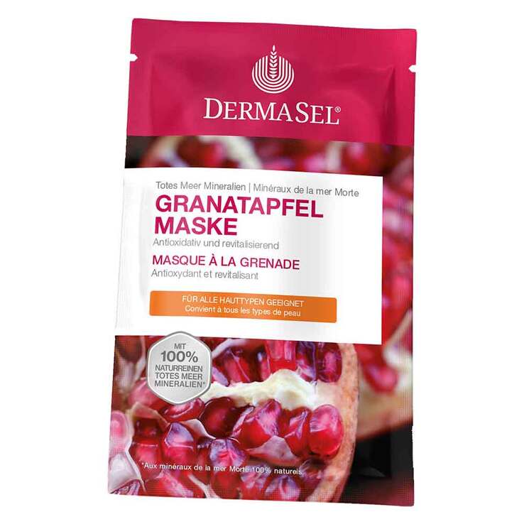 Dermasel Spa Totes Meer Maske Granatapfel, 12 ml