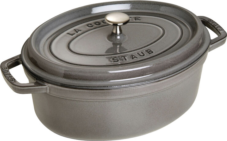 Zwilling Oval Cocotte 29cm Graphite grey Staub