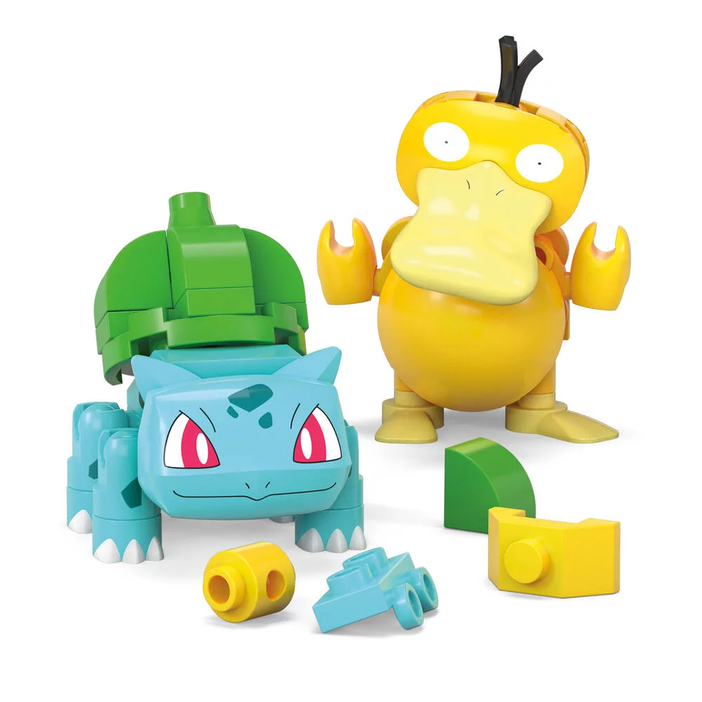 POKEMON - 2 POKEBALL AVEC POKEMON A CONSTRUIRE
