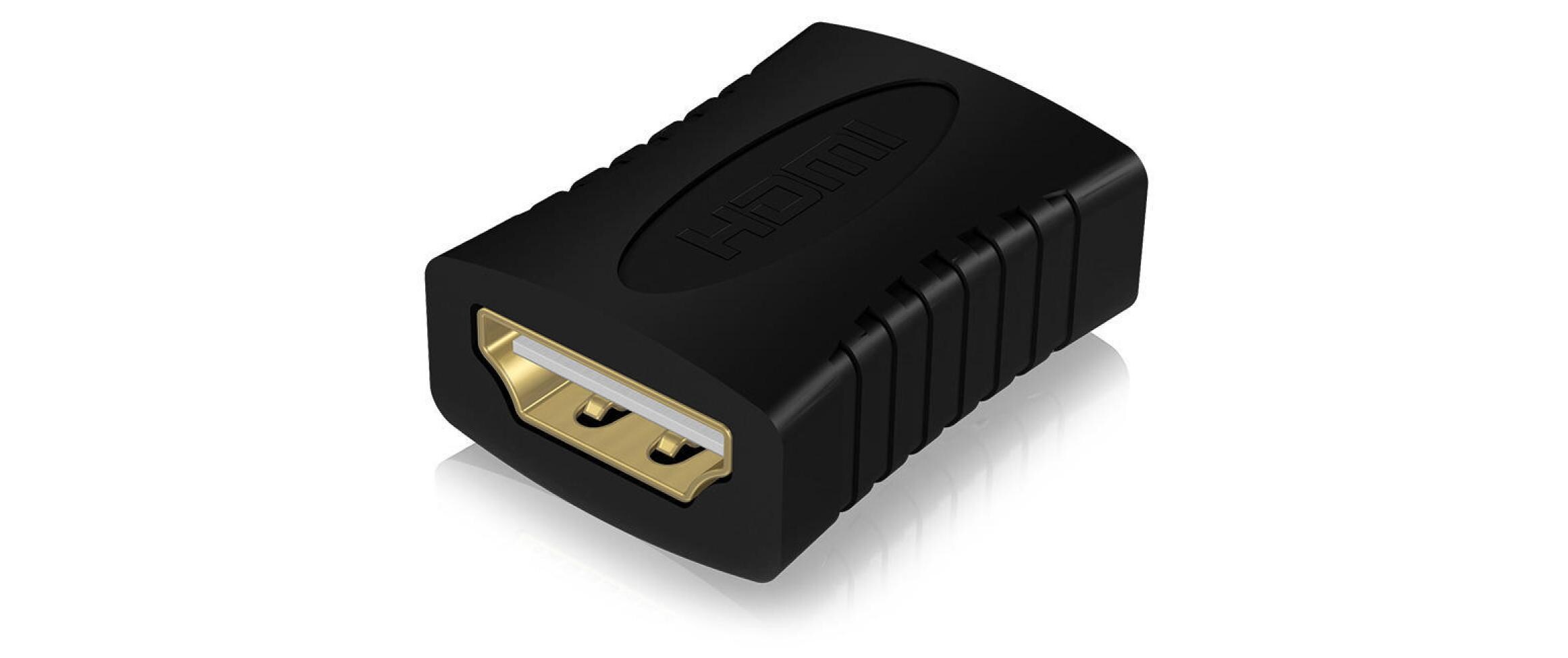 Adapter HDMI - HDMIHDMI-Kupplung, Buchse auf Buchse