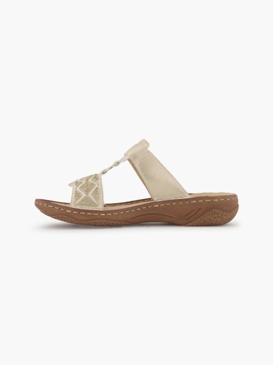 Rieker Pantolette gold