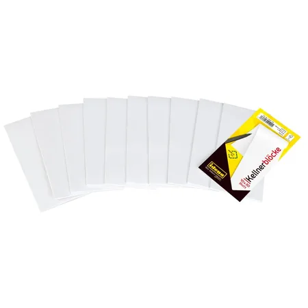 Idena Kellnerblock blanko, 30 Blatt, 10er