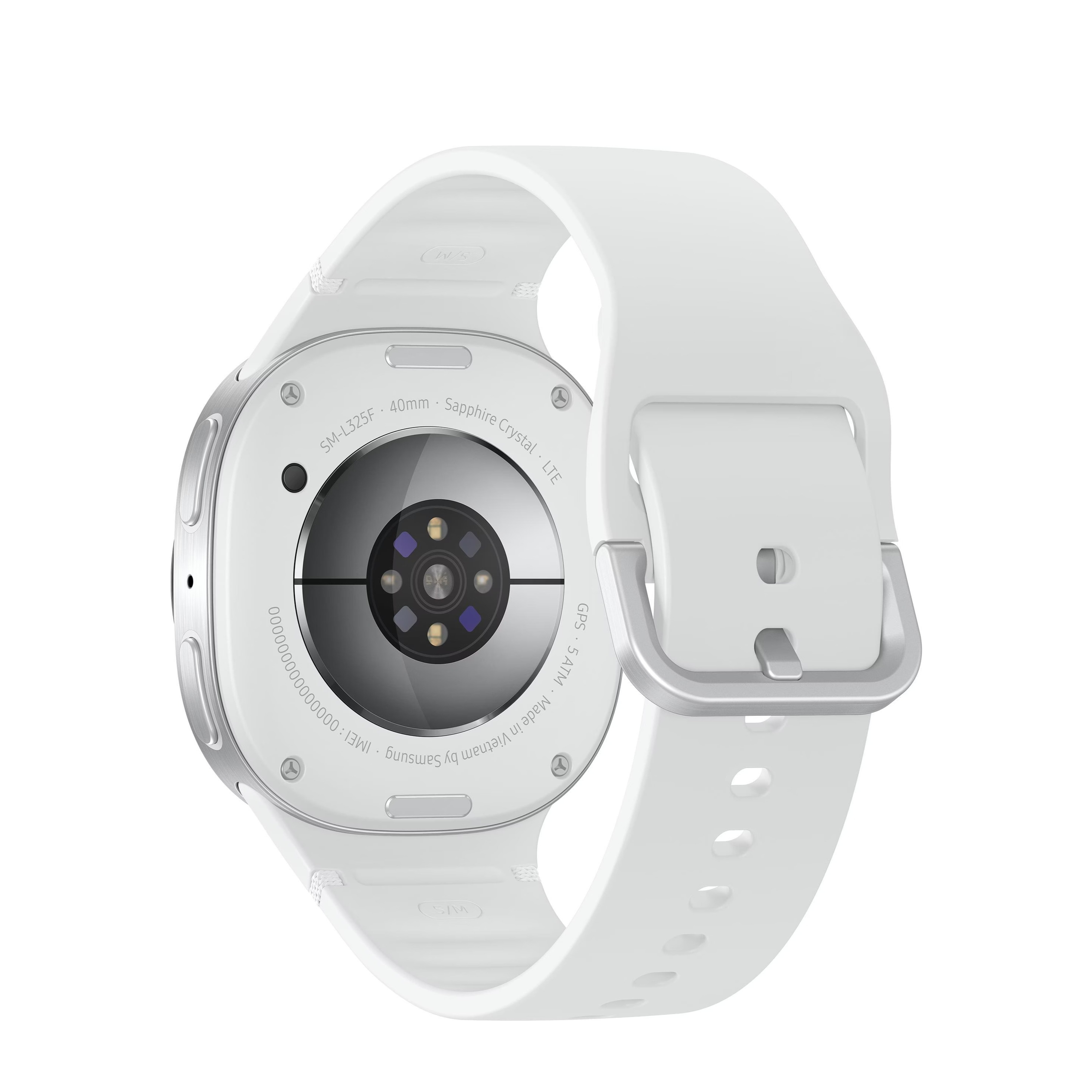 Galaxy Watch8 LTE (40mm) Smart Watch mit Armband (SM-L325FZSAEUE) - Silber