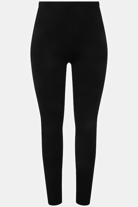 Leggings, wadenlang, schmales Bein, Elastikbund