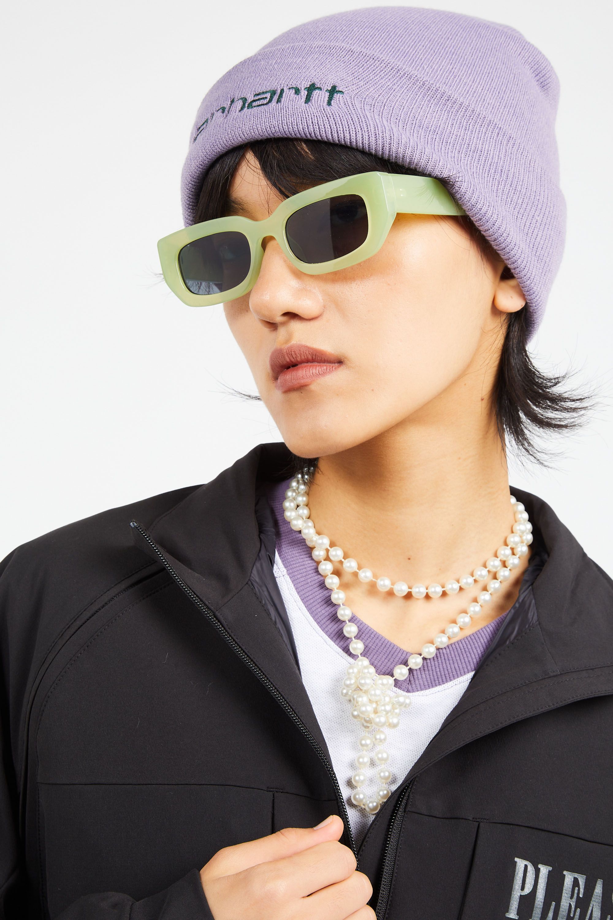 CARHARTT WIP Bonnet Script Violet
