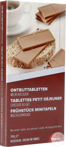 Revogan Prodia Tablettes Petit Déjeuner Choco Lait 144g