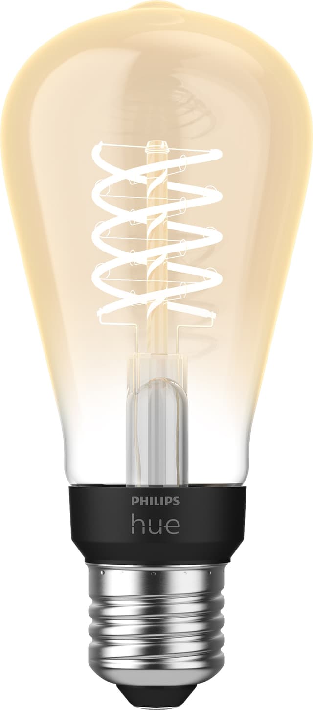 Philips Hue W elpære 7,2W Filament ST64 E27