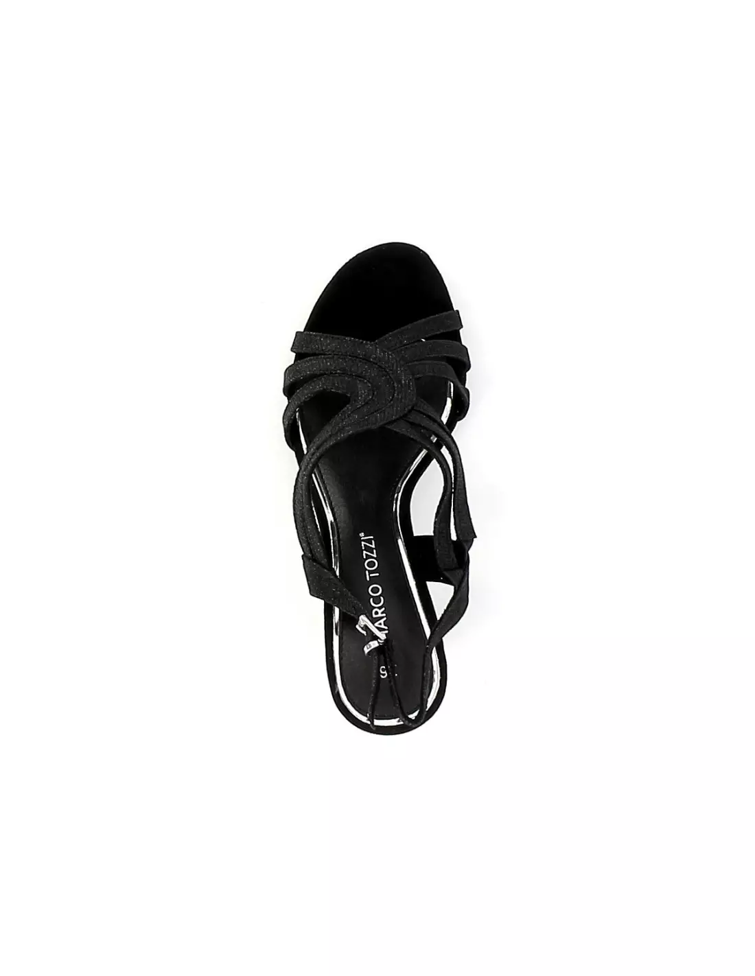 MARCO TOZZI 28329 - Sandales & nu-pieds Blackmetallic
